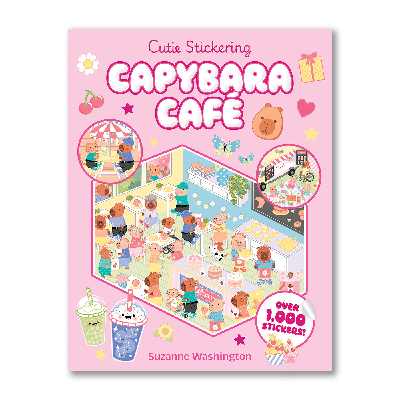 Cutie Stickering: Capybaras