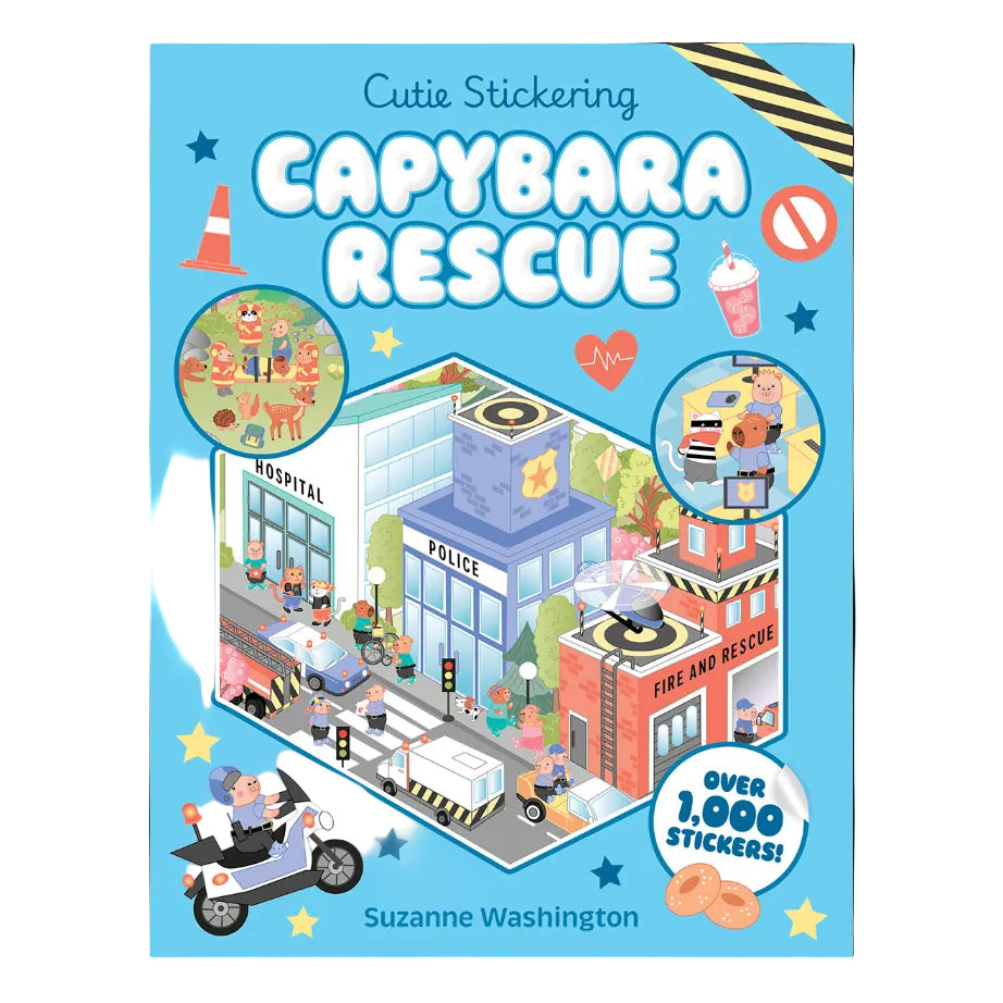Cutie Stickering: Rescue Capybaras