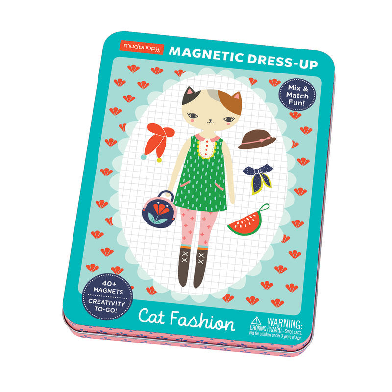 Cat Fashion Magnetic Play Set