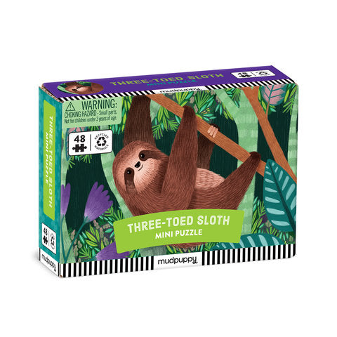 Mini Puzzle | Three-Toed Sloth