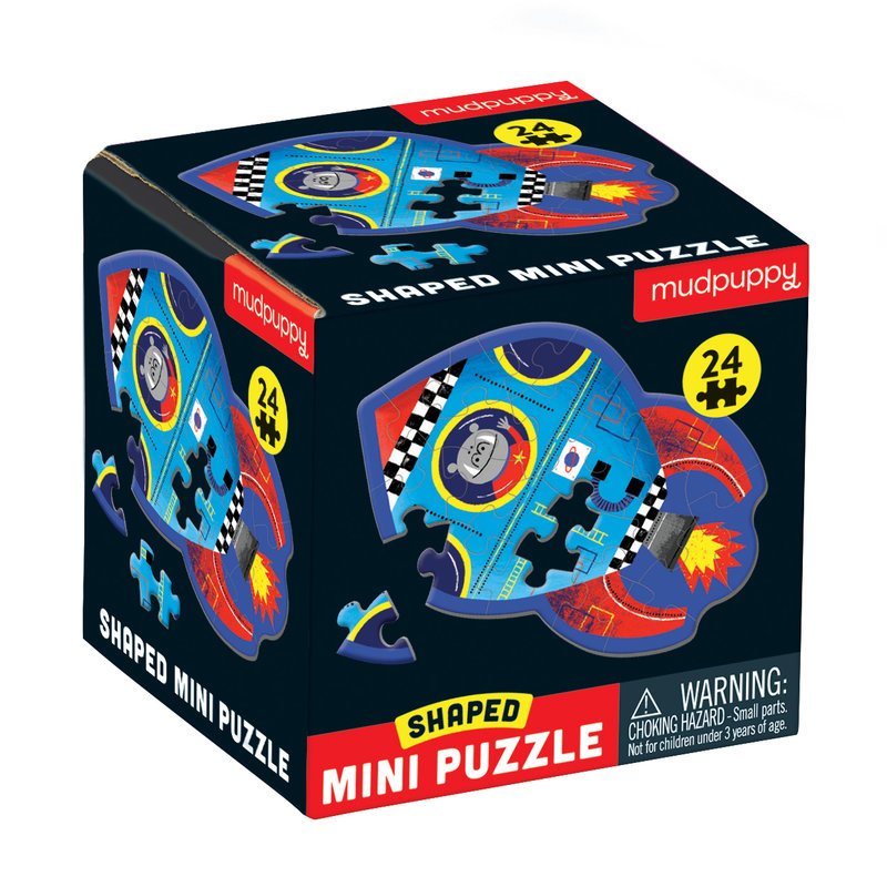 Spaceship Shaped mini puzzle