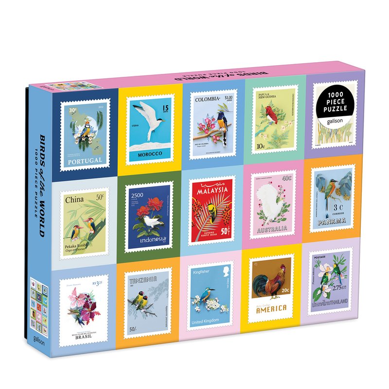 Birds of the World 1000 piece Puzzle