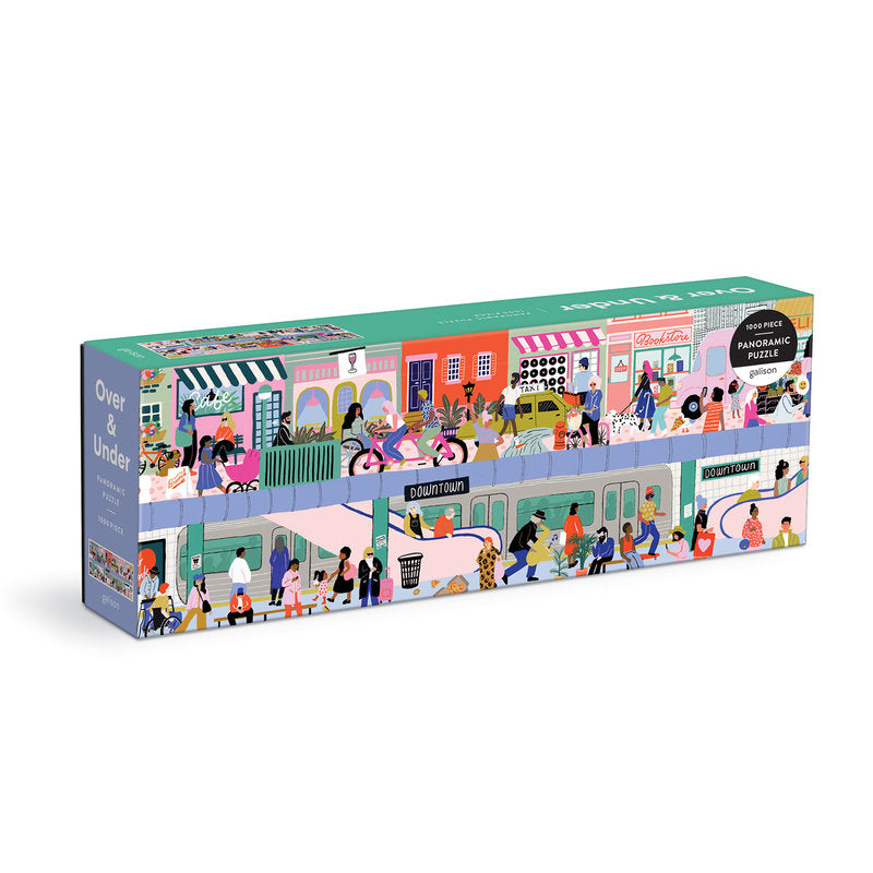 Over & Under 1000 piece Panoramic Puzzle