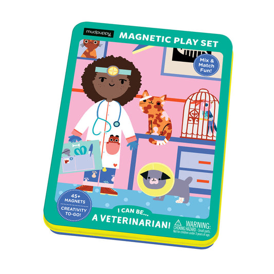 I Can Be A Veterinarian Magnetic Play Set