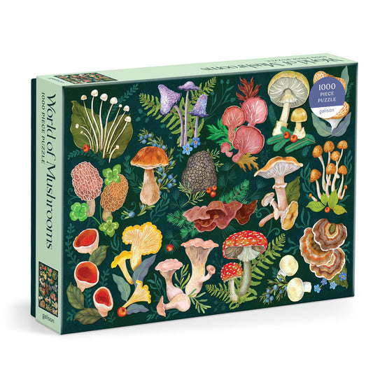 World of Mushrooms 1000 piece Puzzle