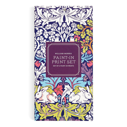 William Morris  Paint-In Print Set