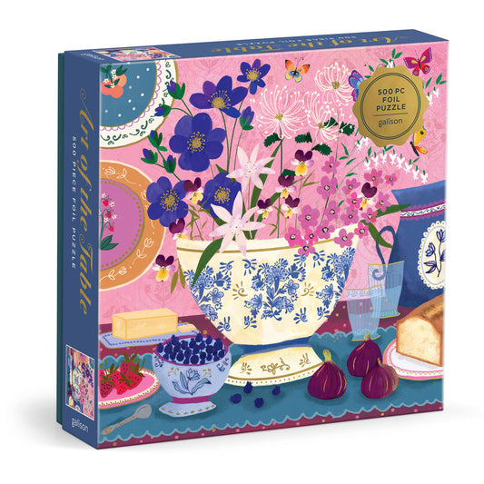 Art of the Table Foil 500 piece puzzle