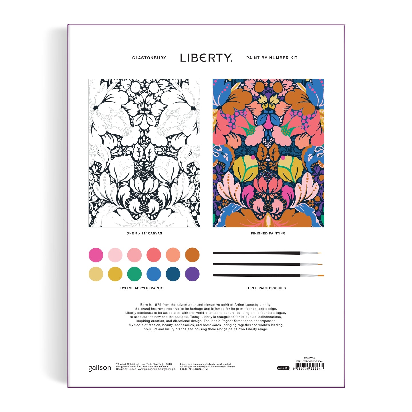Liberty Glastonbury | Paint By Number