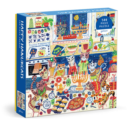 Happy Hanukacats 500 piece Puzzle