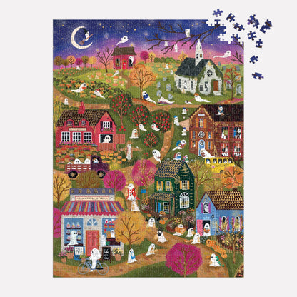 Spooky Village 1000 piece Puzzle