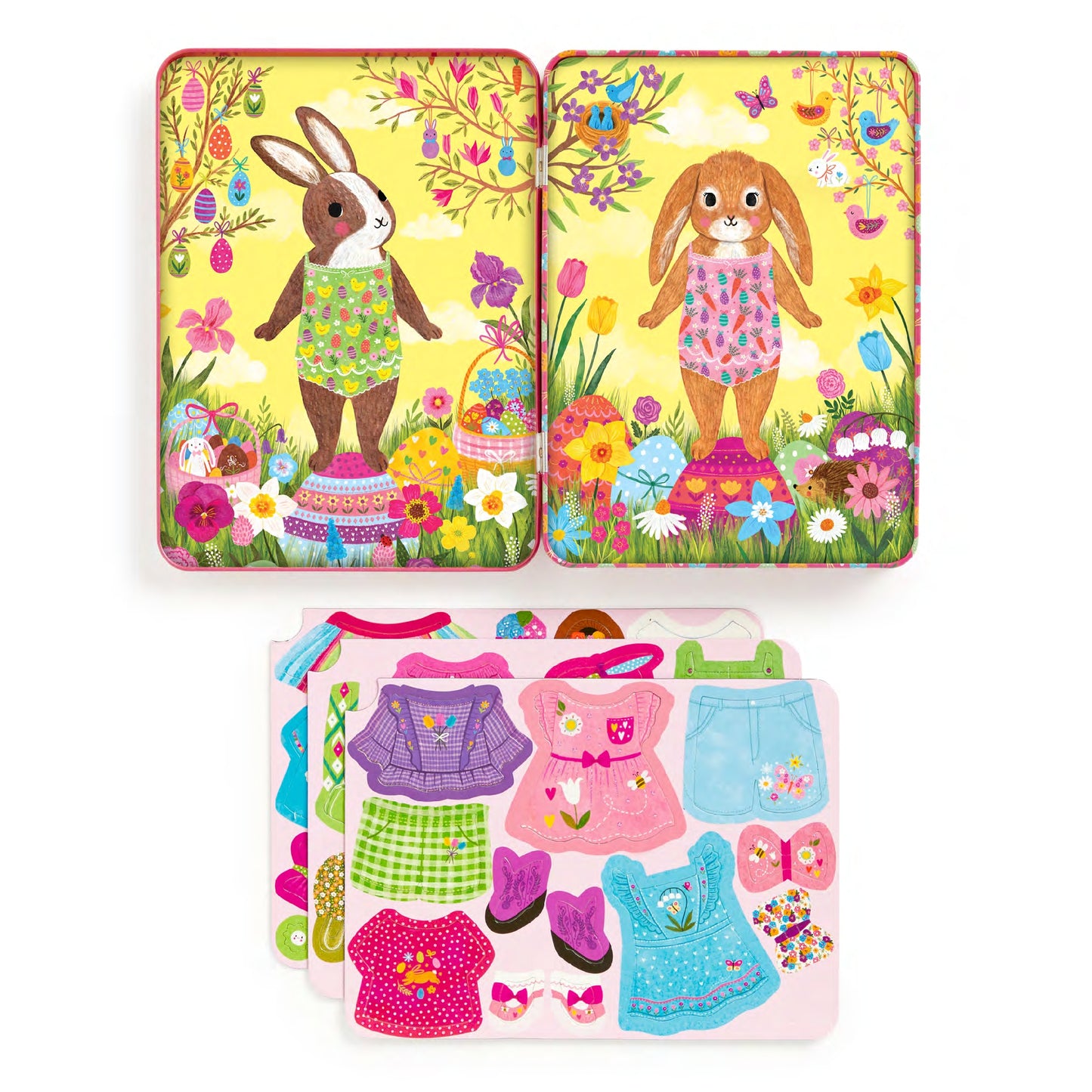 Garden Bunnies Magnetic Play Set