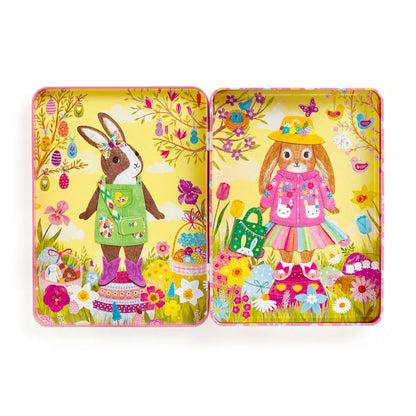 Garden Bunnies Magnetic Play Set