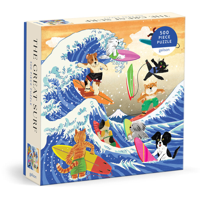 The Great Surf 500 piece Puzzle - Warm Gift Shop