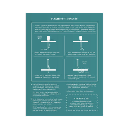 Punch Needle Kit | Corgi Friends