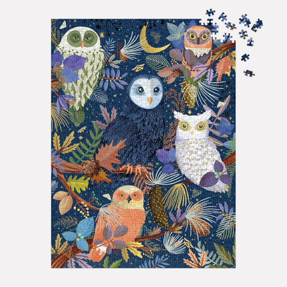 Owls at Dawn 1000 piece Puzzle