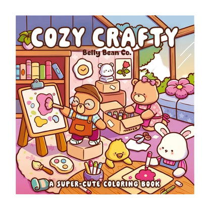 Cozy Crafty Colouring Book