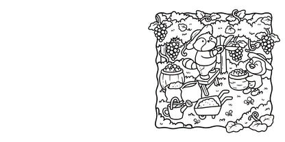 Cozy Farm Colouring Book