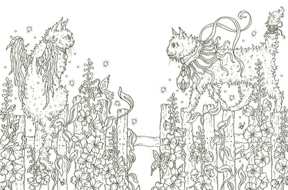 Tales from the Witch's Cottage Colouring Book