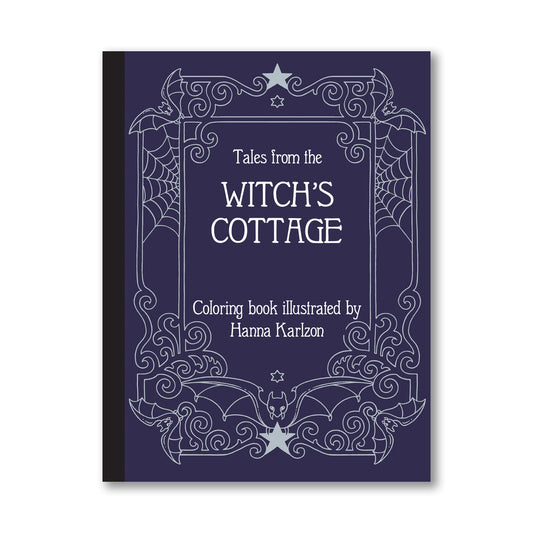 Tales from the Witch's Cottage Colouring Book