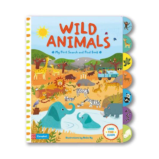 My First Search and Find: Wild Animals