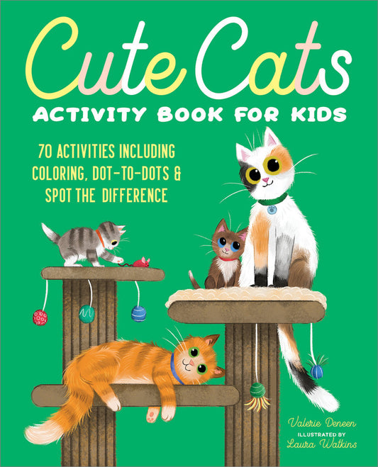 Cute Cats Activity Book