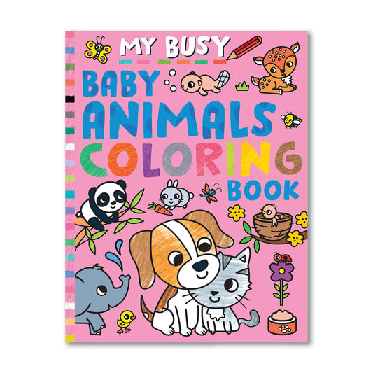 My Busy Baby Animals Colouring Book