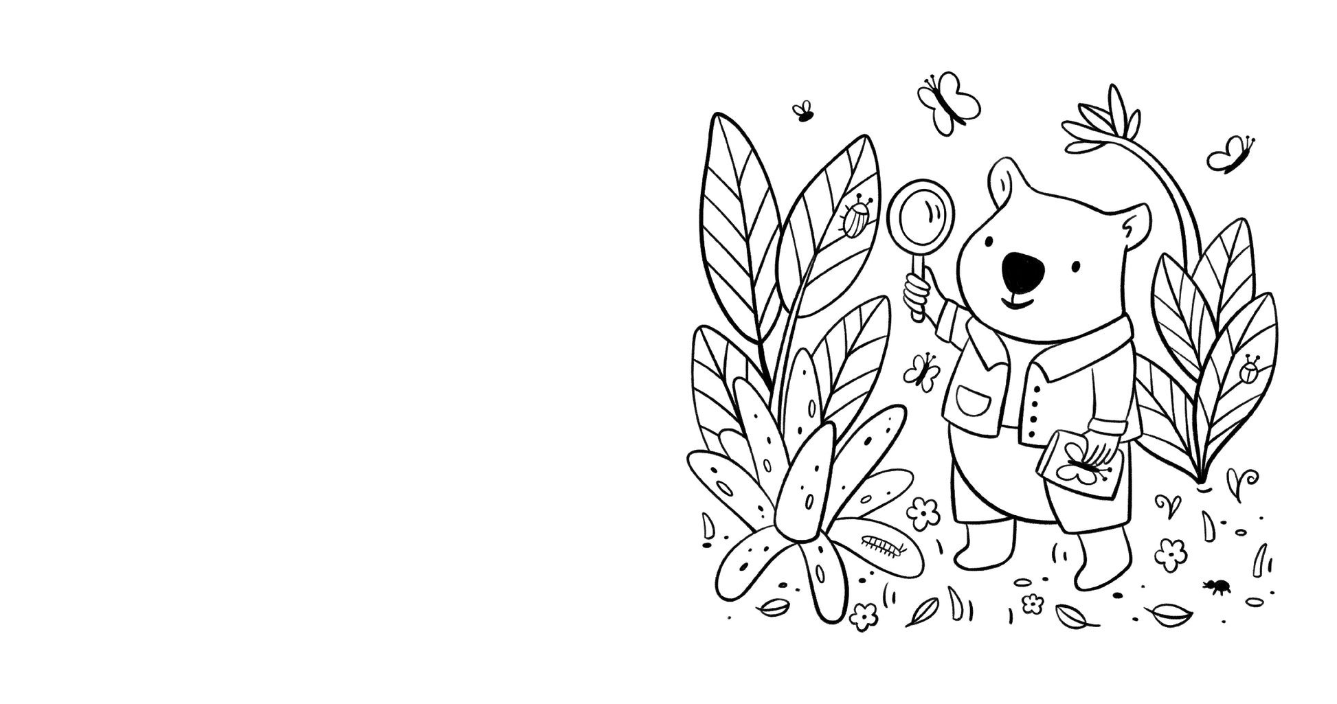 Aussie Cozy Nature Colouring Book - Warm Gift Shop