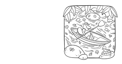 Aussie Cozy Nature Colouring Book - Warm Gift Shop