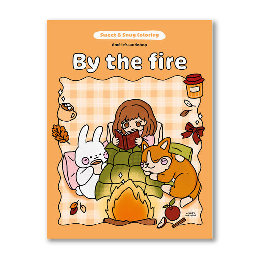 By The Fire Colouring Book