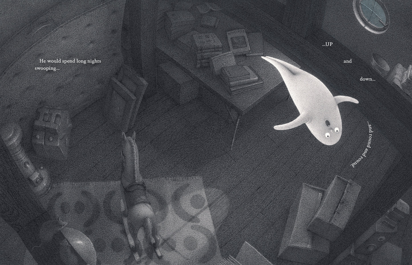 The Grumpy Ghost Upstairs