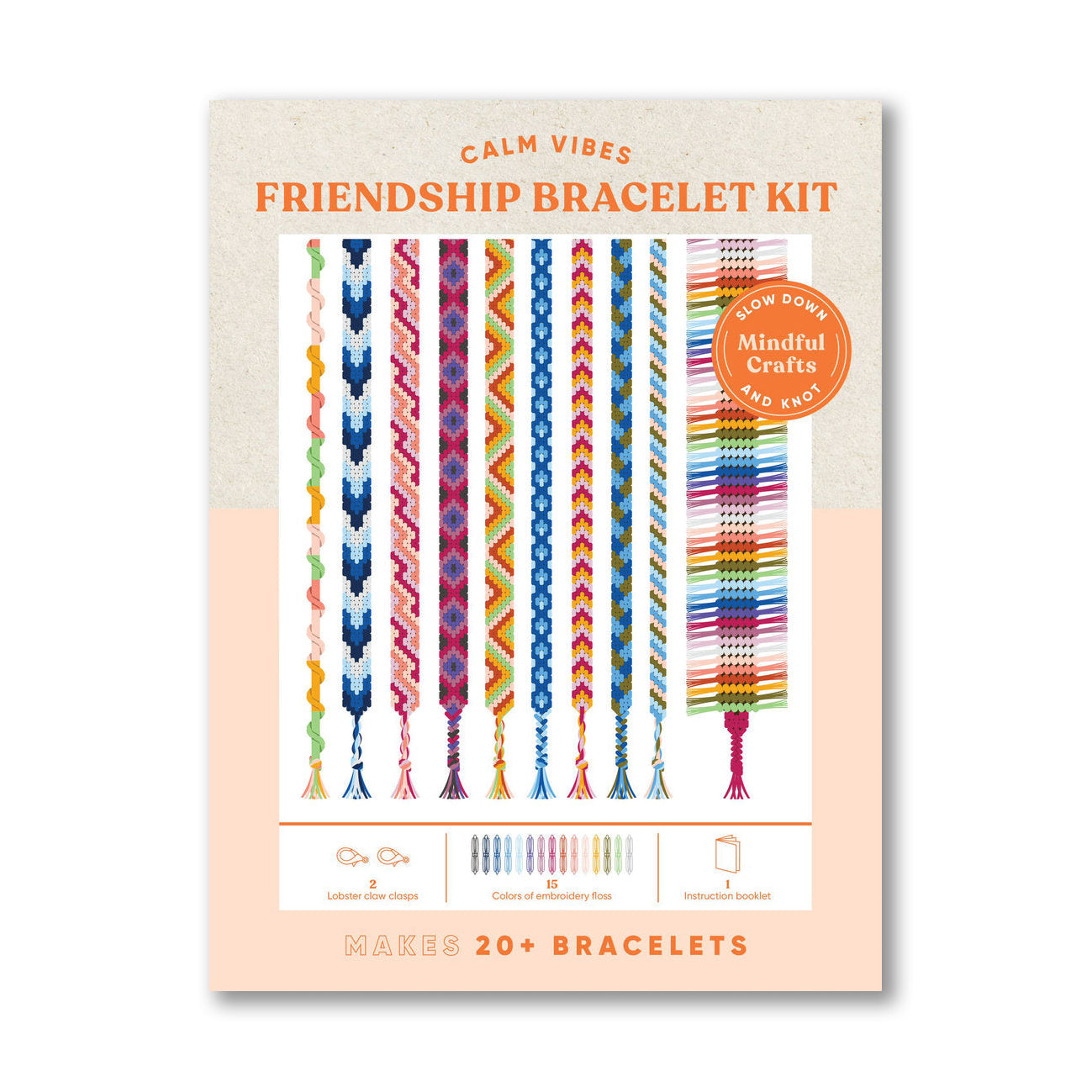 Mindful Crafts | Calm Friendship Bracelet Kit