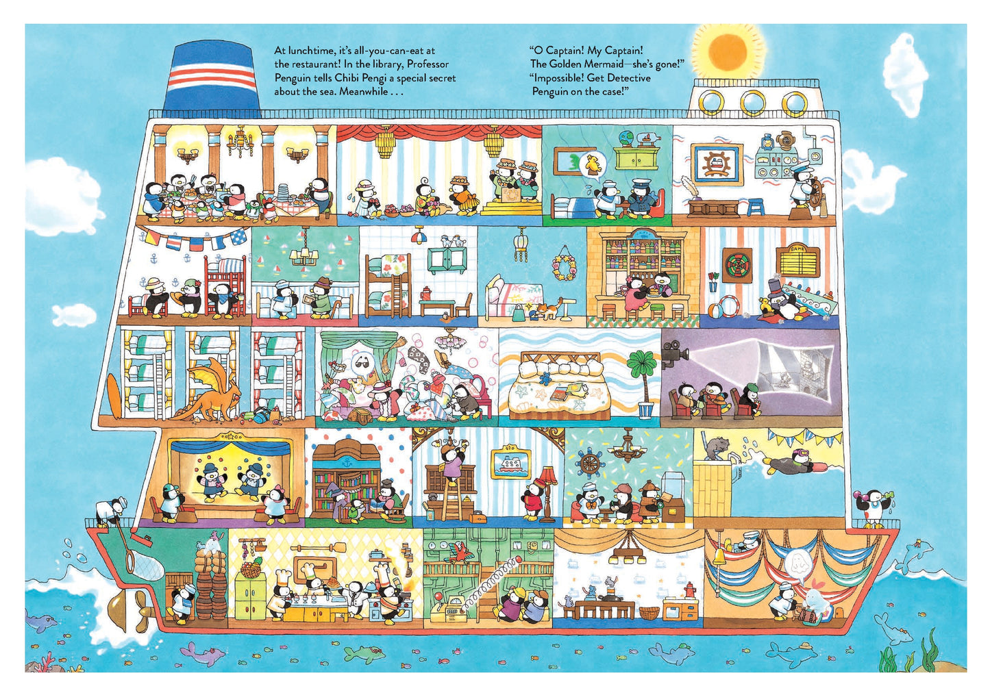 Welcome to the Penguin Cruise Seek-and-Find Book