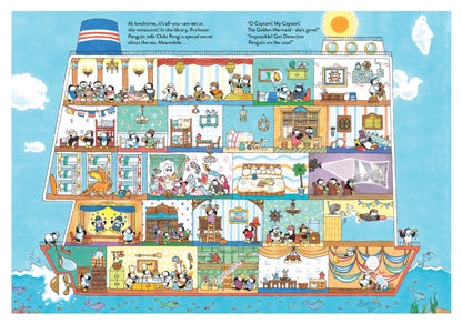 Welcome to the Penguin Cruise Seek-and-Find Book