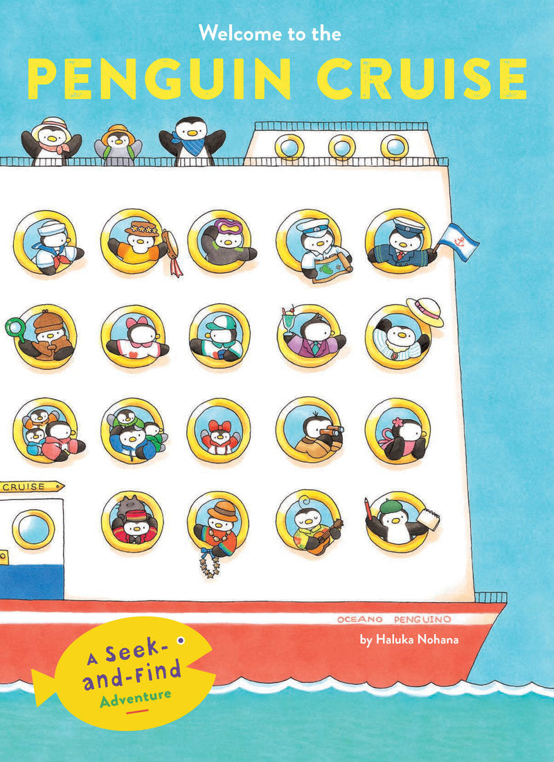 Welcome to the Penguin Cruise Seek-and-Find Book
