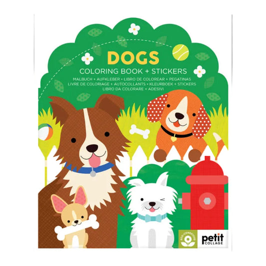 Colouring + Sticker Book | Dogs - Warm Gift Shop