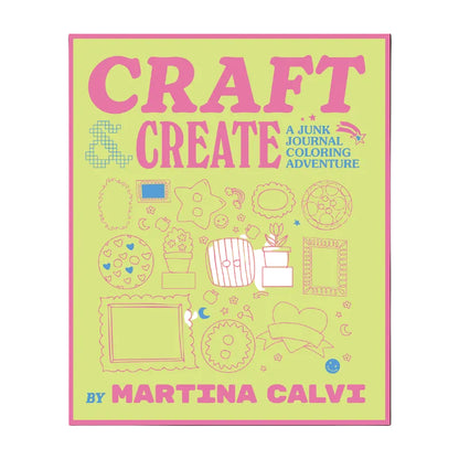 Craft & Create | A Junk Journal Colouring Adventure