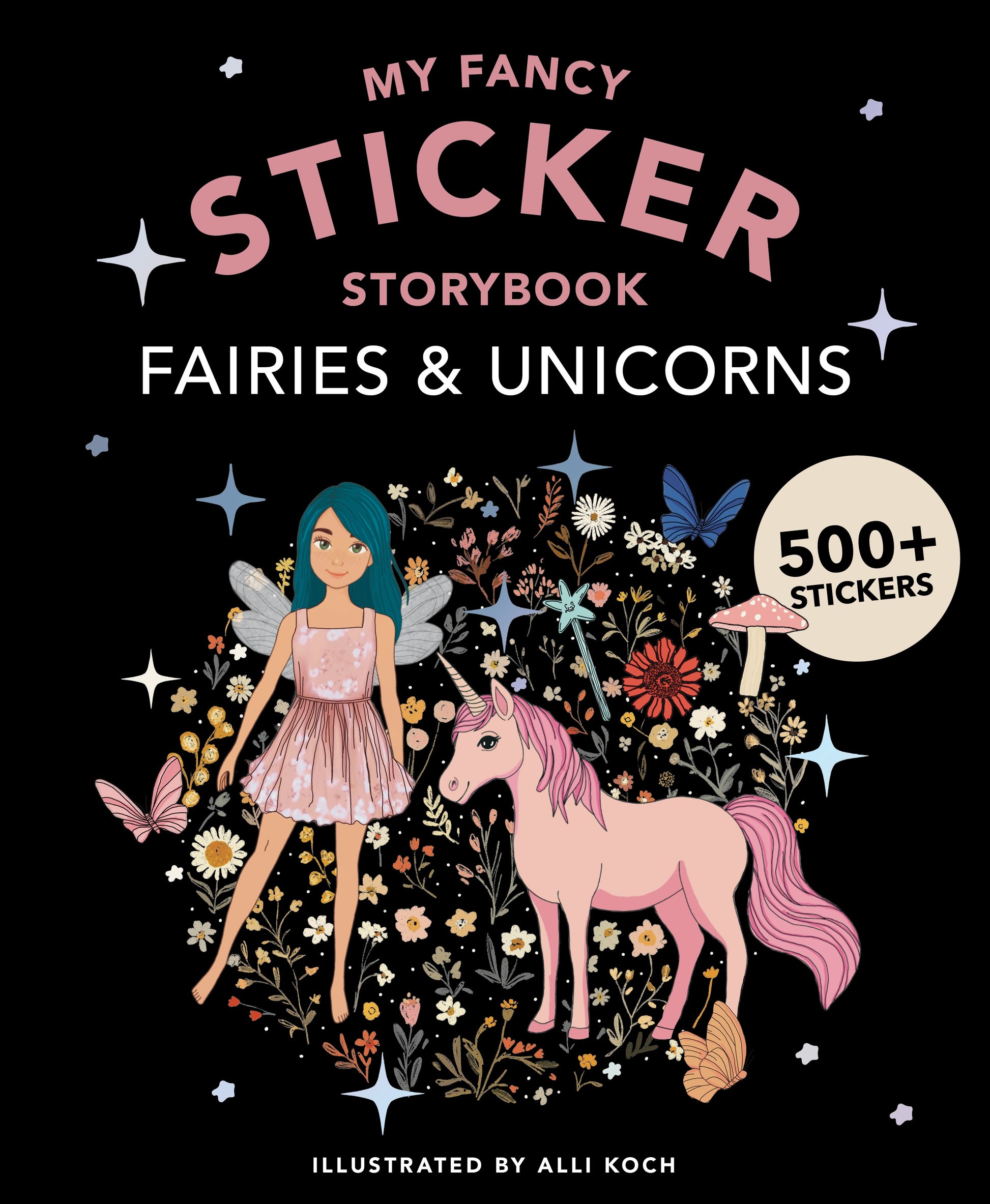 My Sticker Storybook Fairies and Unicorns - Warm Gift Shop