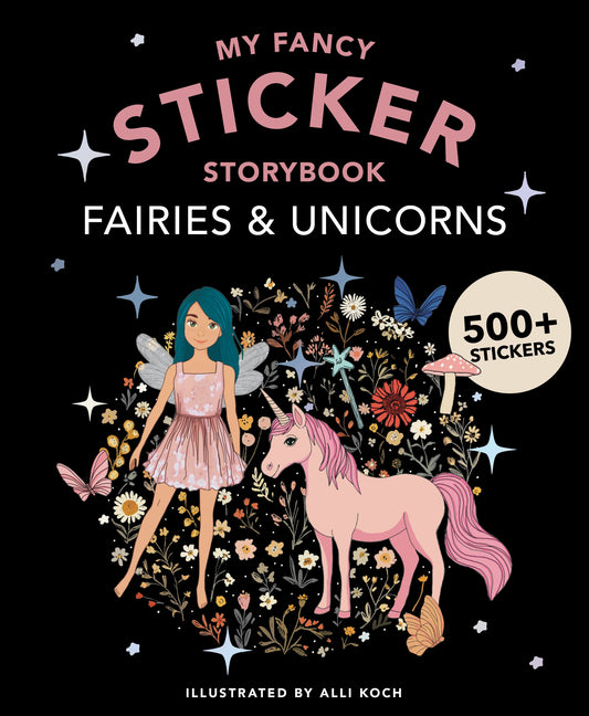 My Sticker Storybook Fairies and Unicorns - Warm Gift Shop
