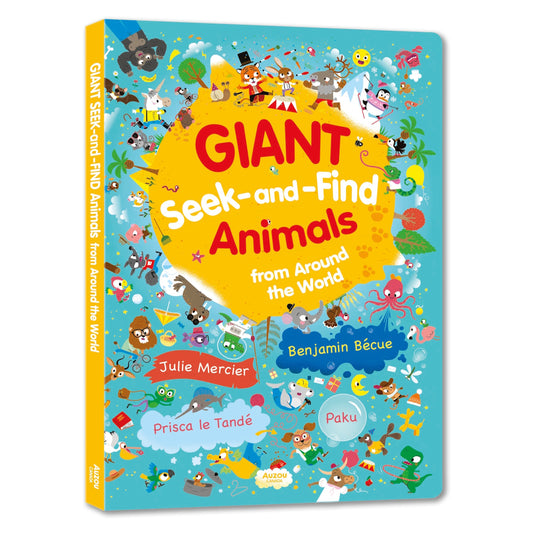 Giant Seek-and-Find Animals from Around the World