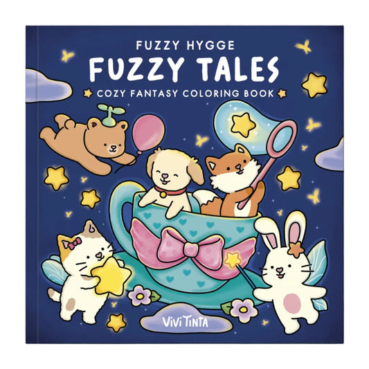 Fuzzy Hygge Fuzzy Tales Colouring Book