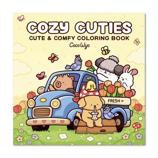 Cozy Cuties Colouring Book