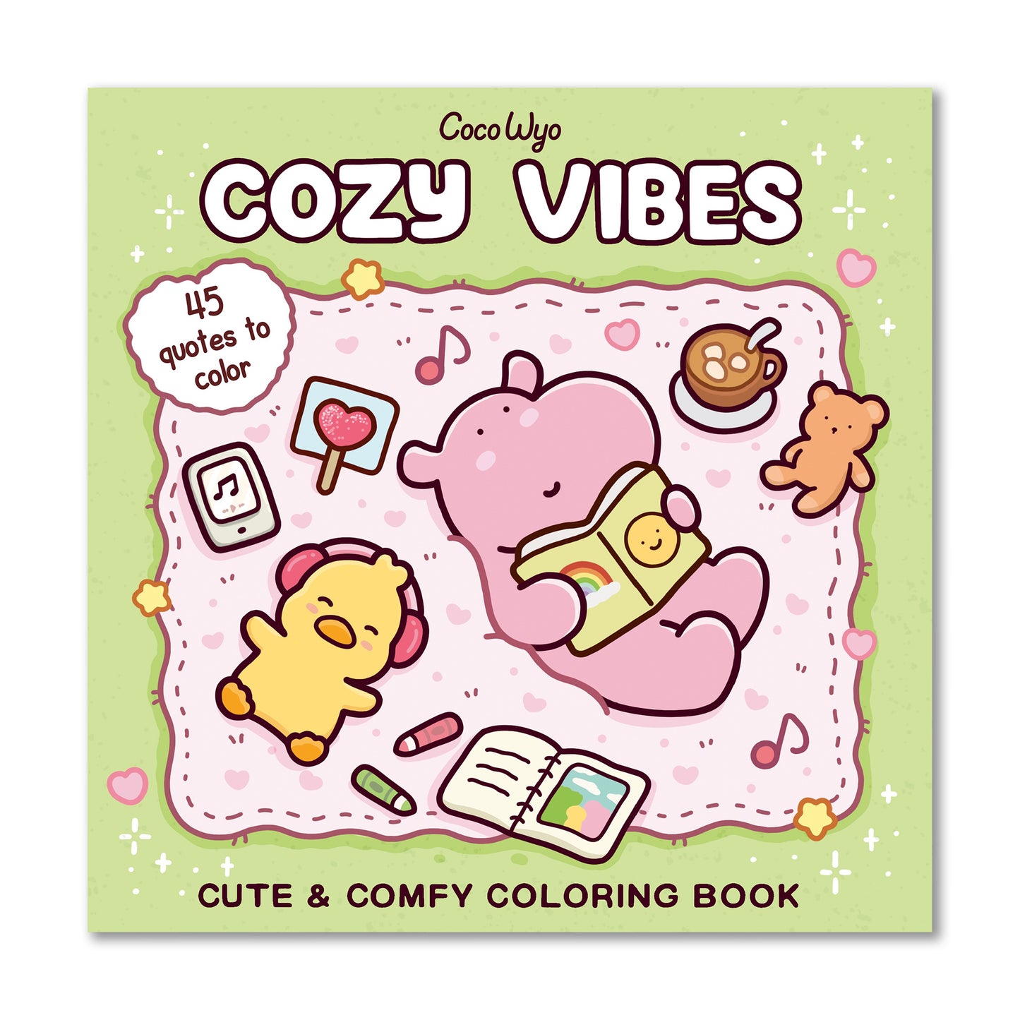 Cozy Vibes Colouring Book