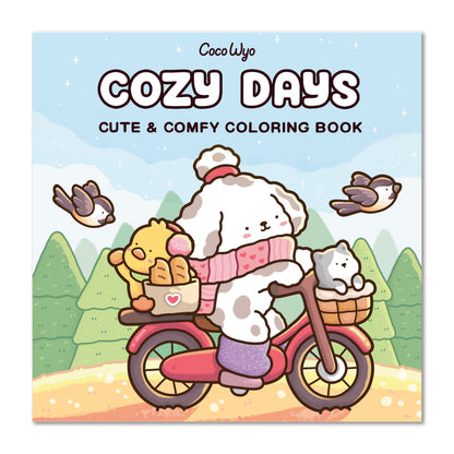 Cozy Days Colouring Book