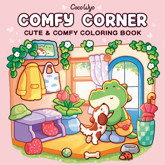 Comfy Corner Colouring Book