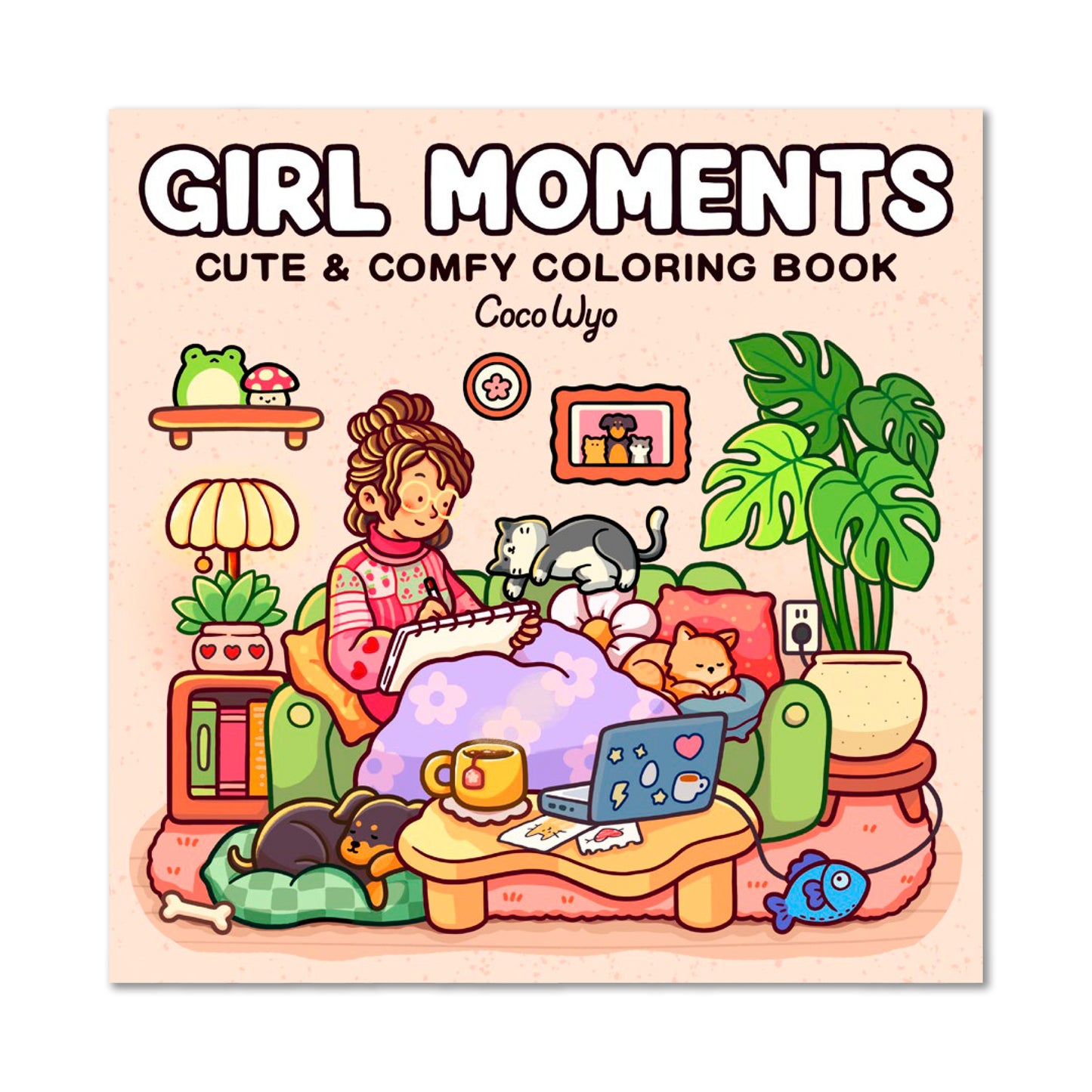 Girl Moments Colouring Book