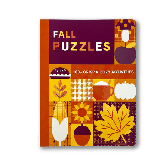 Fall Puzzles Book