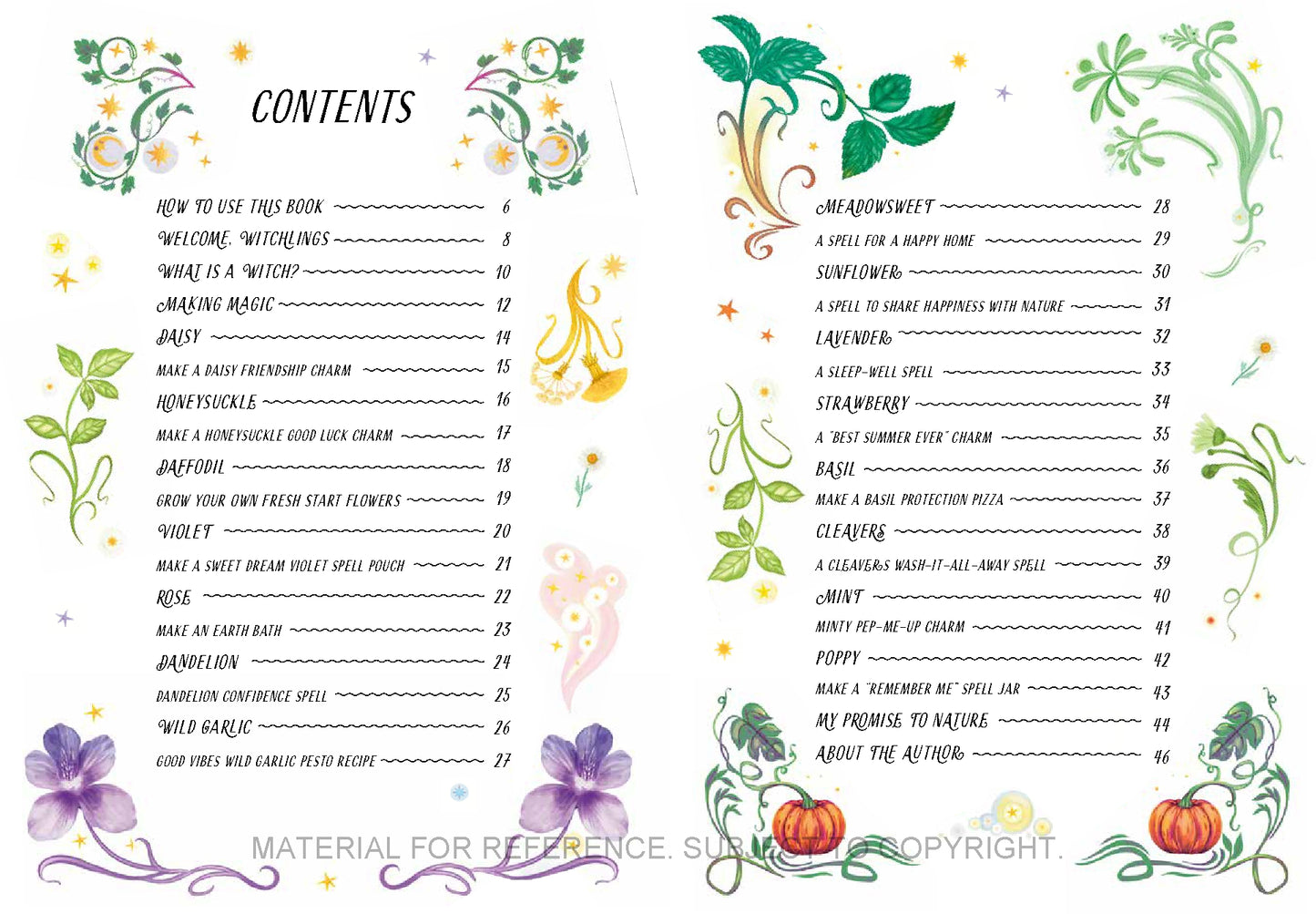 A Guide to Plants for Little Witchlings