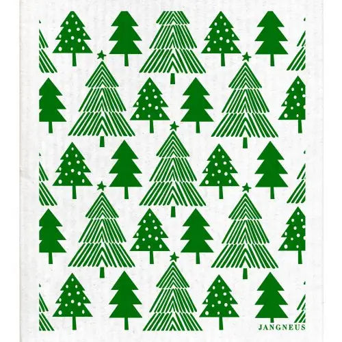 Swedish Dishcloth | Green Forest