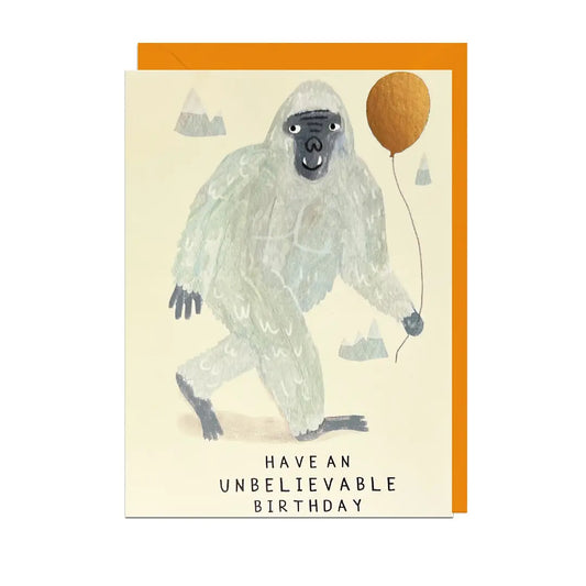 Yeti | Birthday Card