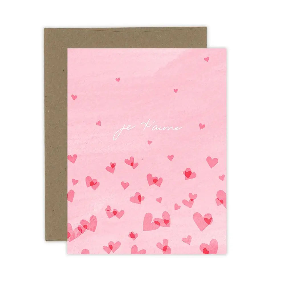 Je T'aime | Love Card - Warm Gift Shop
